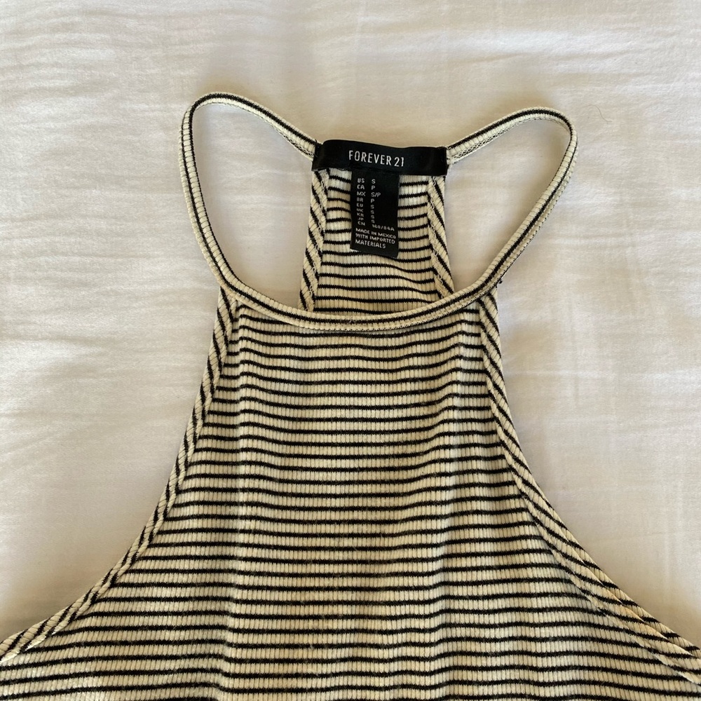 Cute Stripped Racerback Tank - Picture 3 of 5
